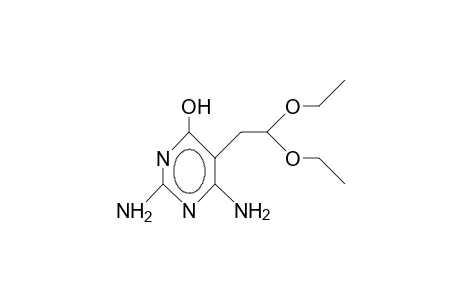 2,6-DIAMINO-4-HYDROXY-5-PYRIMIDINEACETALDEHYDE, DIETHYL ACETAL