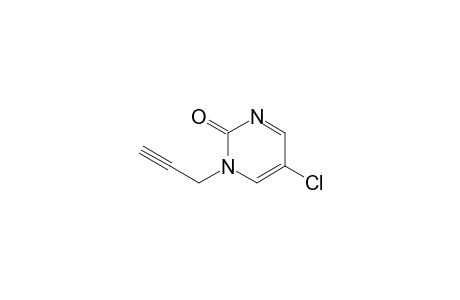 1-Propargyl-5-chloropyrimidin-2-one