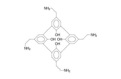 5,11,17,23-Tetrakis(2-amino-ethyl)-25,26,27,28-tetrahydroxy-calix(4)arene