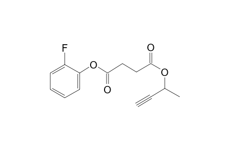 Succinic acid, but-3-yn-2-yl 2-fluorophenyl ester