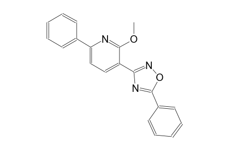 pyridine, 2-methoxy-6-phenyl-3-(5-phenyl-1,2,4-oxadiazol-3-yl)-