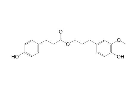 ALPHA,BETA,7,8-TETRAHYDRO-CONIFERYL-PARA-COUMARATE