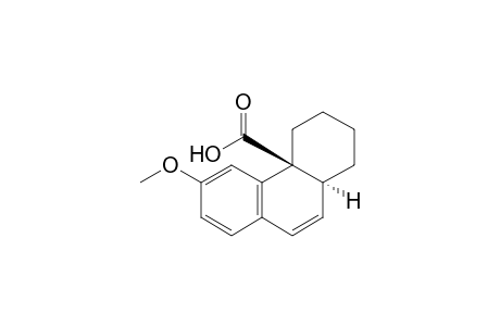 6-Methoxy-1,2,3,4,4a,10a-hexahydrophenanthrene-4a-carboxylic acid