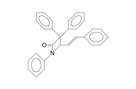 N,3,3-Triphenyl-4-styryl-2-azetidinone