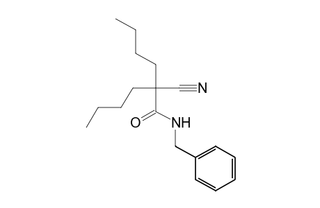 N-benzyl-2-butyl-2-cyanohexanamide