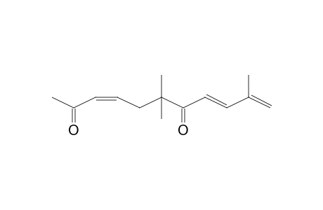 3,8,10-Undecatriene-2,7-dione, 6,6,10-trimethyl-, (E,Z)-