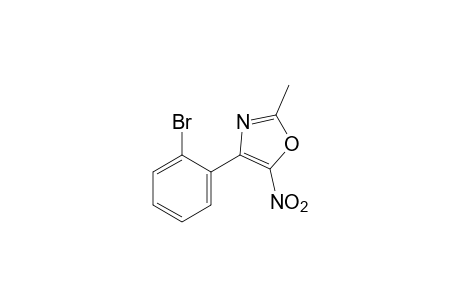 4-(o-bromophenyl)-2-methyl-5-nitrooxazole