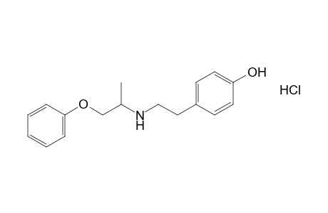 p-[2-[(1-methyl-2-phenoxyethyl)amino]ethyl]phenol, hydrochloride