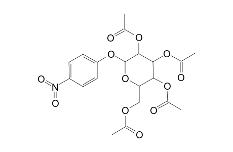 .beta.-D-Glucopyranoside, 4-nitrophenyl, 2,3,4,6-tetraacetate