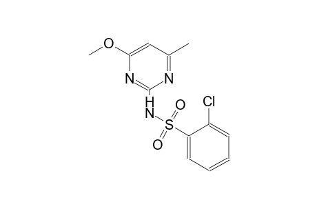 benzenesulfonamide, 2-chloro-N-(4-methoxy-6-methyl-2-pyrimidinyl)-