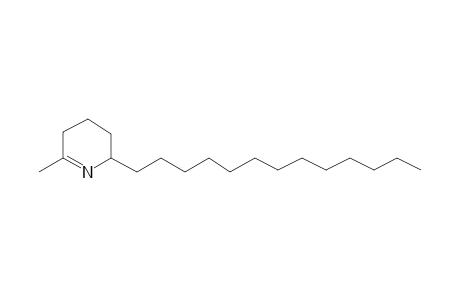 2-Methyl-6-tridecyl-2-piperidiene