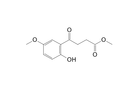 3-(6-hydroxy-m-anisoyl)propionic acid, methyl ester