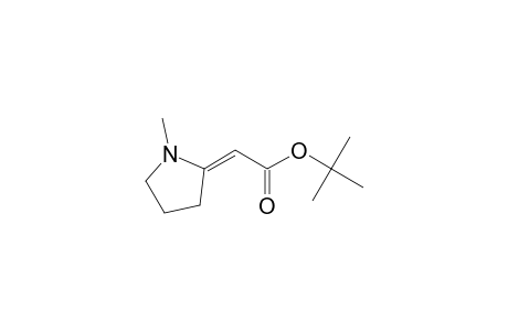 tert-Butyl 2-(1-methyl-2-pyrrolidinylidene)acetate