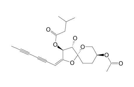 1,6-Dioxaspiro[4.5]decane, butanoic acid deriv.