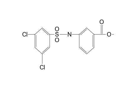 m-(3,5-dichlorobenzenesulfonamido)benzoic acid, methyl ester