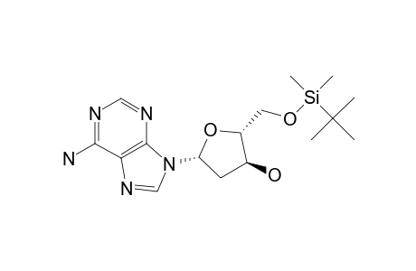 Adenosine, 2'-deoxy-5'-o-[(1,1-dimethylethyl)dimethylsilyl]-