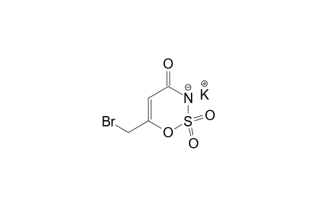 6-(BROMOMETHYL)-1,2,3-OXATHIAZIN-4(3H)-ONE, POTASSIUM SALT, 2,2-DIOXIDE