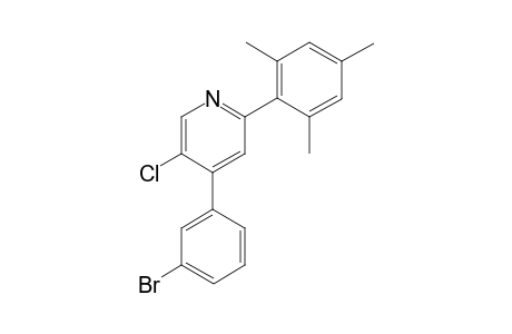 4-(3-bromophenyl)-5-chloro-2-mesitylpyridine