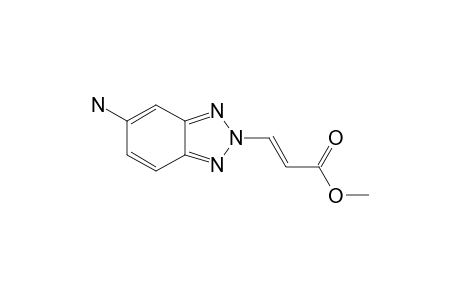 METHYL-(E)-3-[5-AMINOBENZOTRIAZOL-2-YL]-PROPENOATE