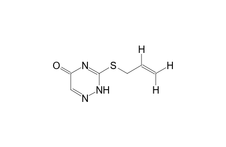 3-(allylthio)-as-triazin-5(2H)-one