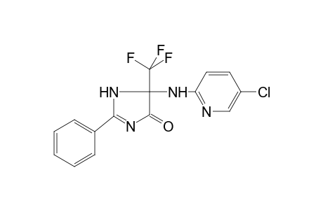 4H-Imidazol-4-one, 5-[(5-chloro-2-pyridinyl)amino]-1,5-dihydro-2-phenyl-5-(trifluoromethyl)-