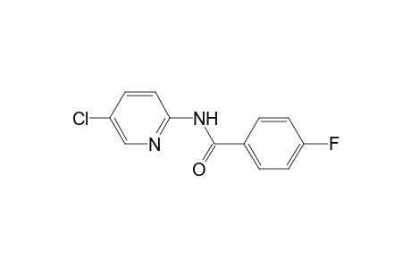 N-(5-Chloro-2-pyridinyl)-4-fluorobenzamide