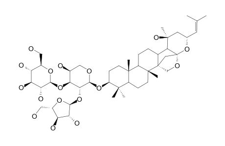 Jujubogenin-3-O.alpha.-L-arabino-furanosyl-(1->2)-[.beta.-D-glucopyranosyl-(1->3).alpha.-L-arabinopyranoside