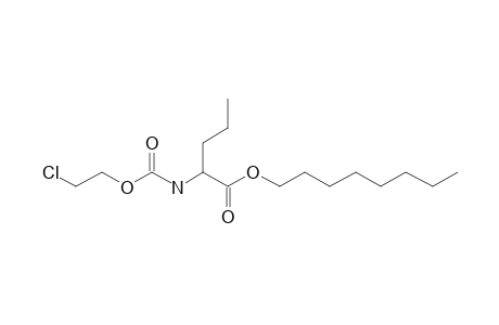 L-Norvaline, N-(2-chloroethoxycarbonyl)-, octyl ester