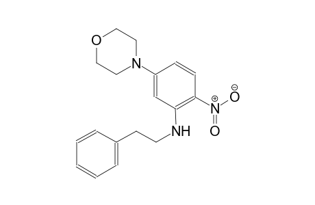 5-(4-morpholinyl)-2-nitro-N-(2-phenylethyl)aniline