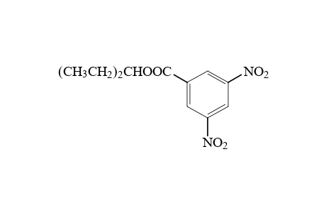 3-pentanol, 3,5-dinitrobenzoate