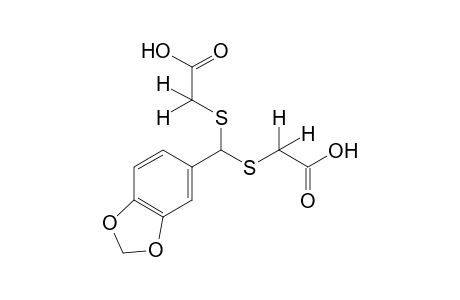 (piperonylidenedithio)diacetic acid