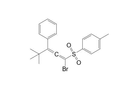 1-Bromo-4,4-dimethyl-3-phenyl-1-(4'-methylphenyl)sulfonyl-1,2-pentadiene