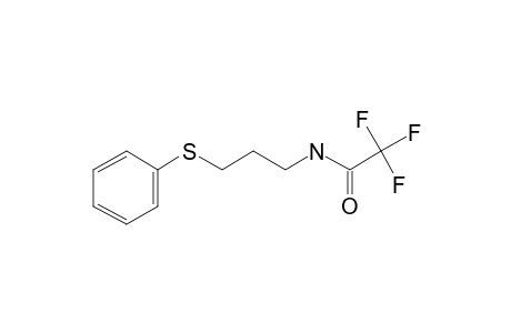 3-(Phenylsulfanyl)propylamine, N-trifluoroacetyl-