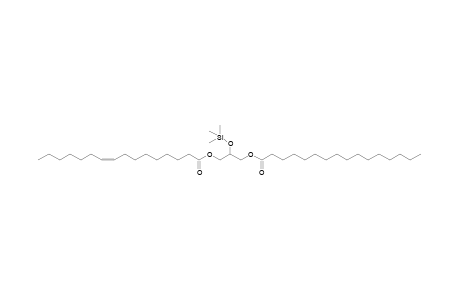 3-(Palmitoyloxy)-2-((trimethylsilyl)oxy)propyl (Z)-hexadec-9-enoate