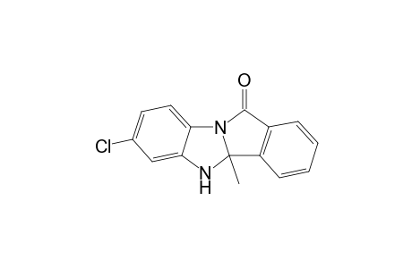 7-CHLORO-4B,5-DIHYDRO-4B-METHYL-11H-ISOINDOLO-[2,1-A]-BENZIMIDAZOL-11-ONE