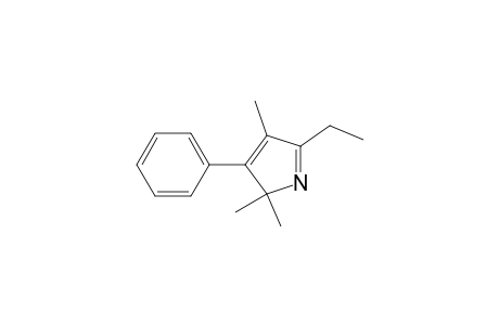 2H-Pyrrole, 5-ethyl-2,2,4-trimethyl-3-phenyl-