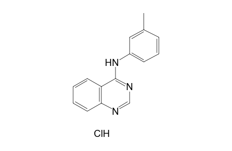 4-(m-toluidino)quinazoline, monohydrochloride