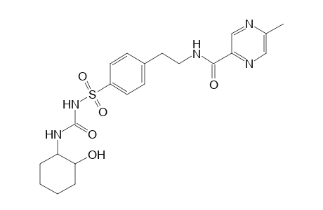 Glipizid-M (HO-ring) isomer 1 MS2