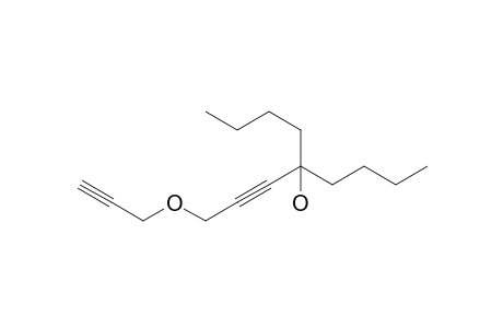 5-(3-Prop-2-ynoxyprop-1-ynyl)nonan-5-ol