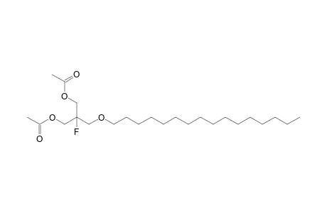 1,3-Diacetoxy-2-fluoro-2-(hexadecyloxymethyl)propane