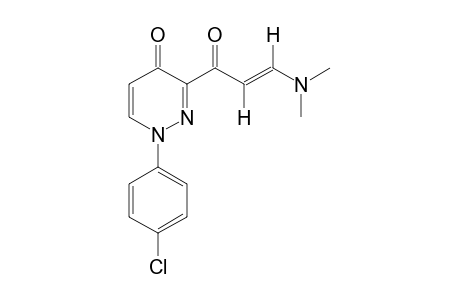 trans-1-(p-chlorophenyl)-3-[3-(dimethylamino)acryloyl]-4(1H)pyridazinone