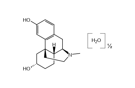 (-)-3,6alpha-DIHYDROXY-N-METHYLMORPHINAN, HEMIHYDRATE