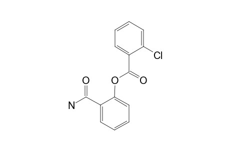 salicylamide, o-chlorobenzoate (ester)
