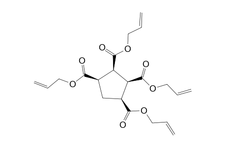 cis-,cis-,cis-,cis-1,2,3,4-CYCLOPENTANETETRACARBOXYLIC ACID, TETRAALLYL ESTER