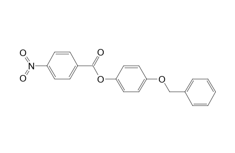 Phenol, 4-(phenylmethoxy)-, 4-nitrobenzoate