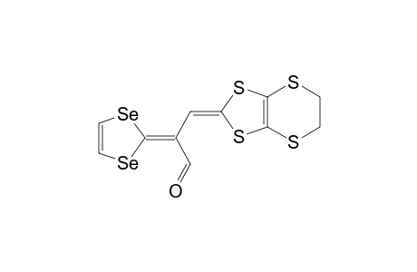 3-(1,3-Dithiolo[4,5-b][1,4]dithiain-2-ylidene)-2-(1,3-diselenolidene)propan-1-al]