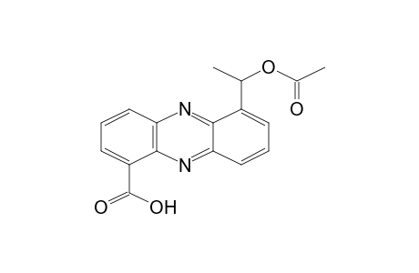6-[1-(Acetyloxy)ethyl]-1-phenazinecarboxylic acid