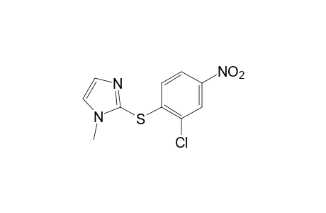 2-[(2-chloro-4-nitrophenyl)thio]-1-methylimidazole