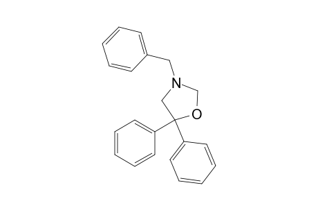 3-Benzyl-5,5-diphenyl-1,3-oxazolidine