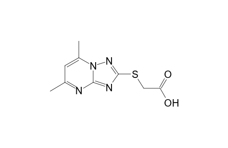 Acetic acid, [(5,7-dimethyl[1,2,4]triazolo[1,5-a]pyrimidin-2-yl)thio]-